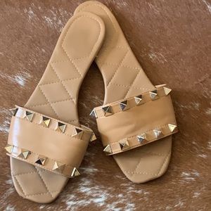 Studded sandals